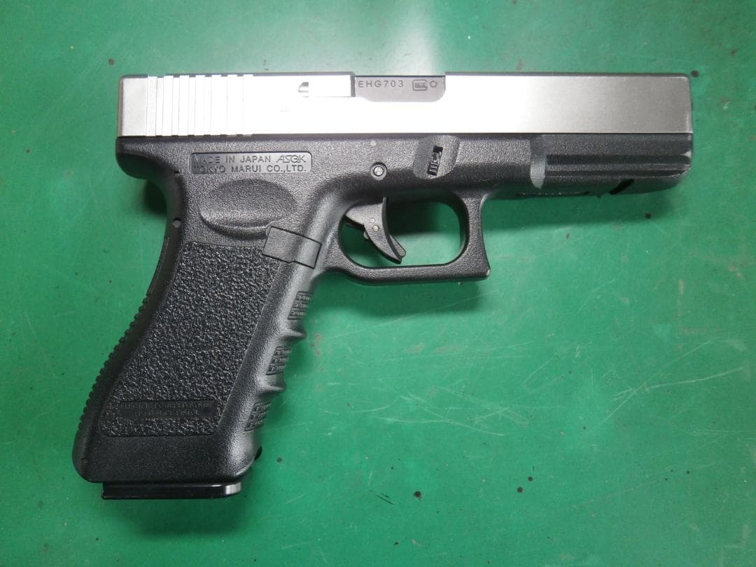 グロック18C　シルバースライド　東京マルイ　GLOCK18C