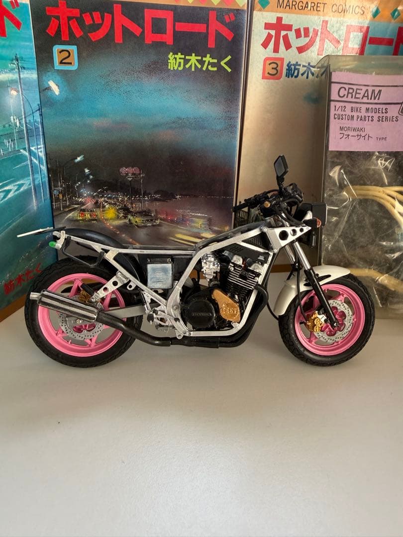 CBR400F プラモデル春山仕様 1/12スケール