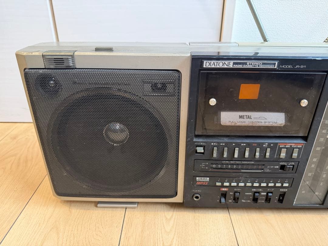 DIATONE JR-911三菱電機 FM/AMステレオラジオカセット