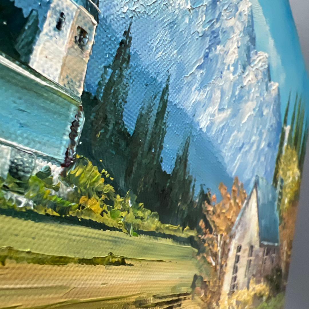 絵画　オーストラリア風景　吉岡貞夫　額縁付き