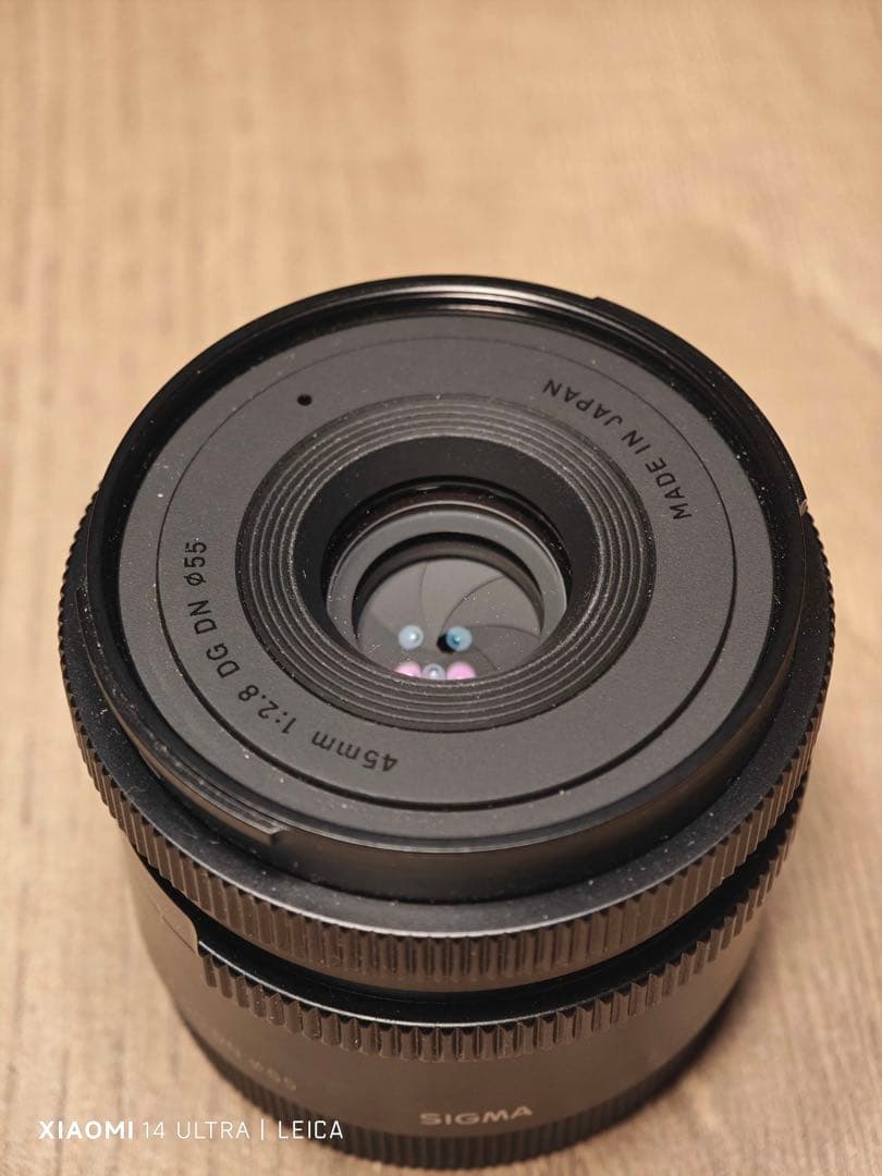 【美品】SIGMA 45mm F2.8 DG DN レンズ　SONY Eマウント