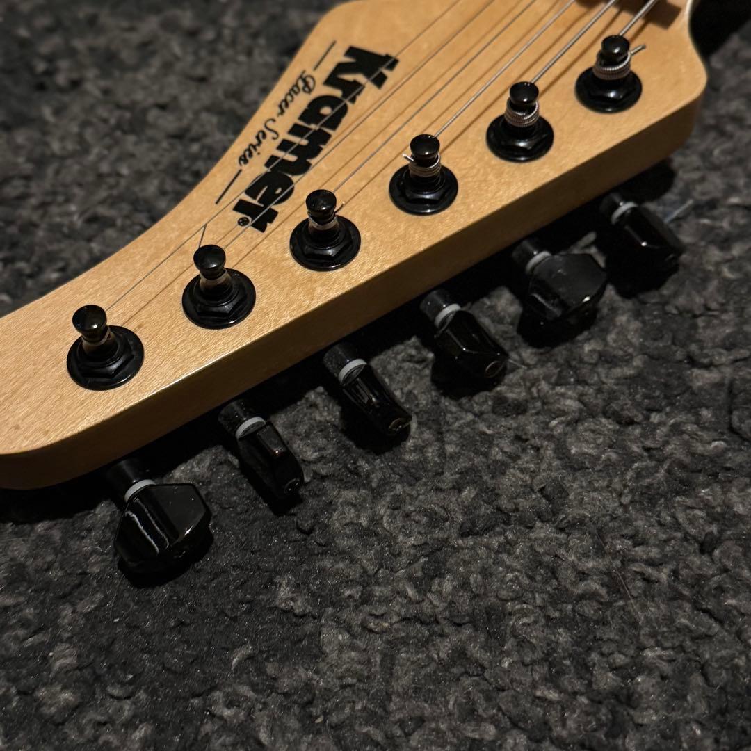 送料込 KRAMER USA エレキギター ビンテージ 極備品 弦高低め