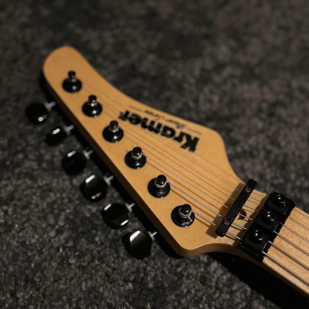 送料込 KRAMER USA エレキギター ビンテージ 極備品 弦高低め