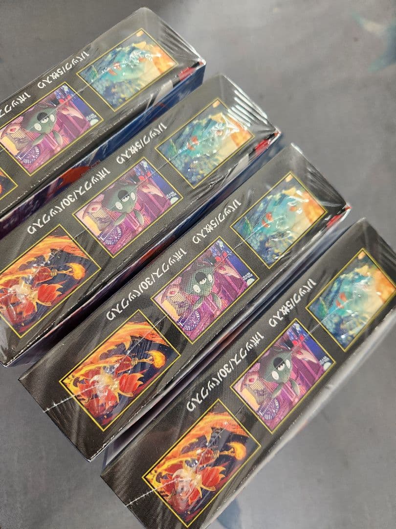 ポケモンカード 4box