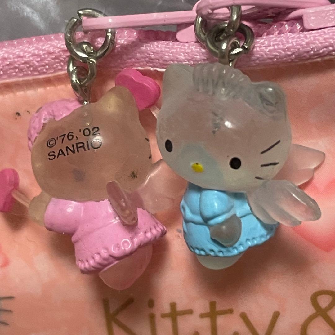 サンリオ キティ＆ダニエル ペンケース　プチケース 平成レトロ