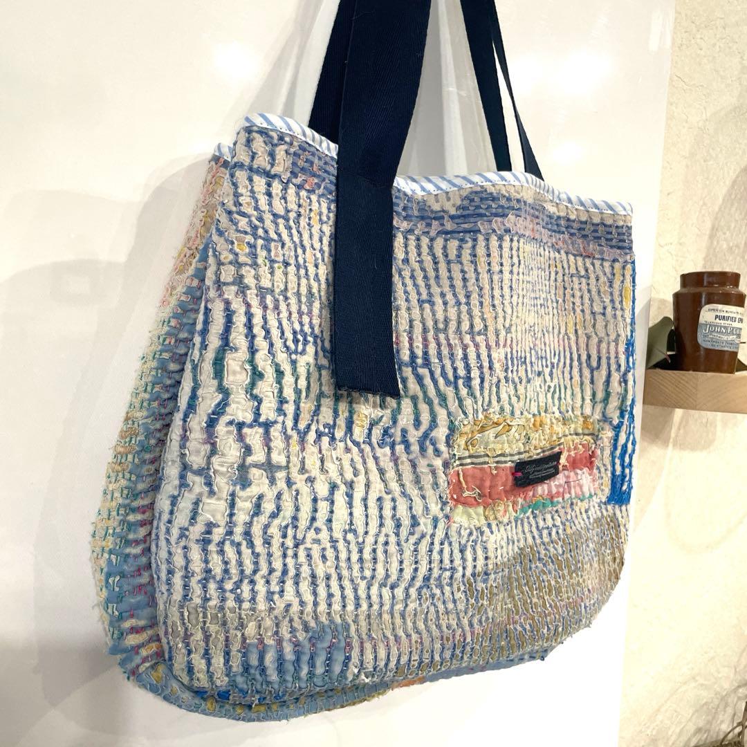 お取置き　2137 トートバッグ、ポーチ、コースター　ラリーキルト　カンタ