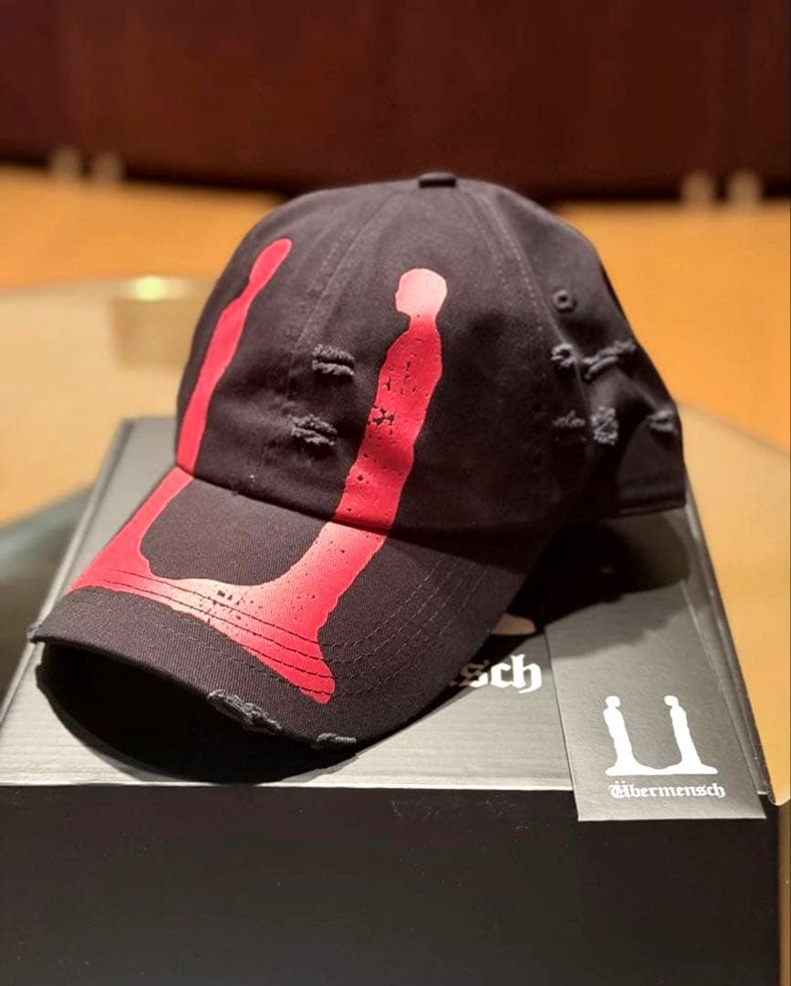 新品未使用 G-DRAGON Übermenschビンテージキャップ ジヨン 黒