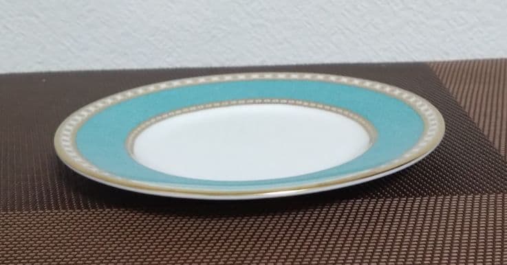 ウェッジウッド・パウダーターコイズプレート『15.5cm』