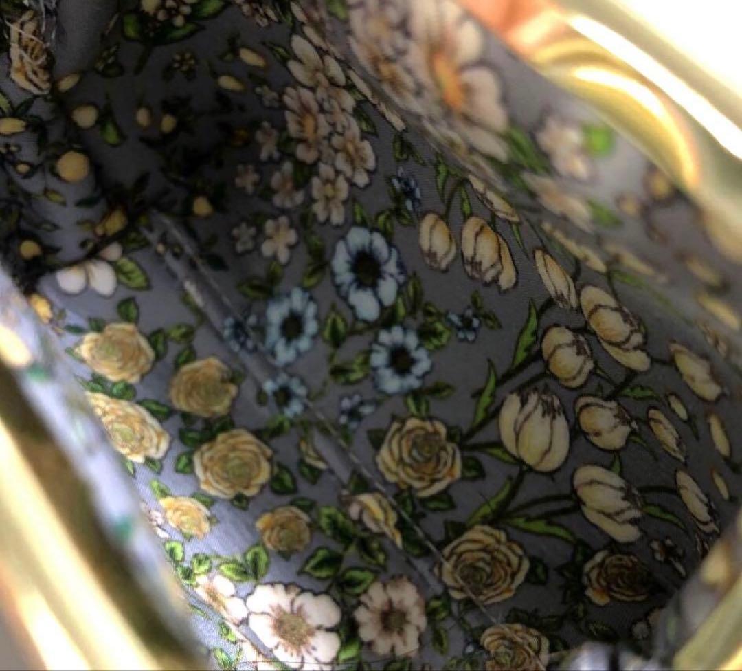 1996.ハンドメイド　ひねりふた付ショルダーバッグ　がま口付　フランシュリッペ