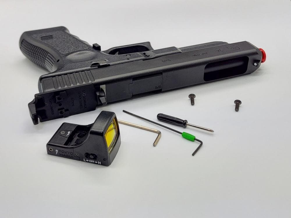 東京マルイ GLOCK34 (ガスブロ）マイクロプロサイト付き 18歳以上！