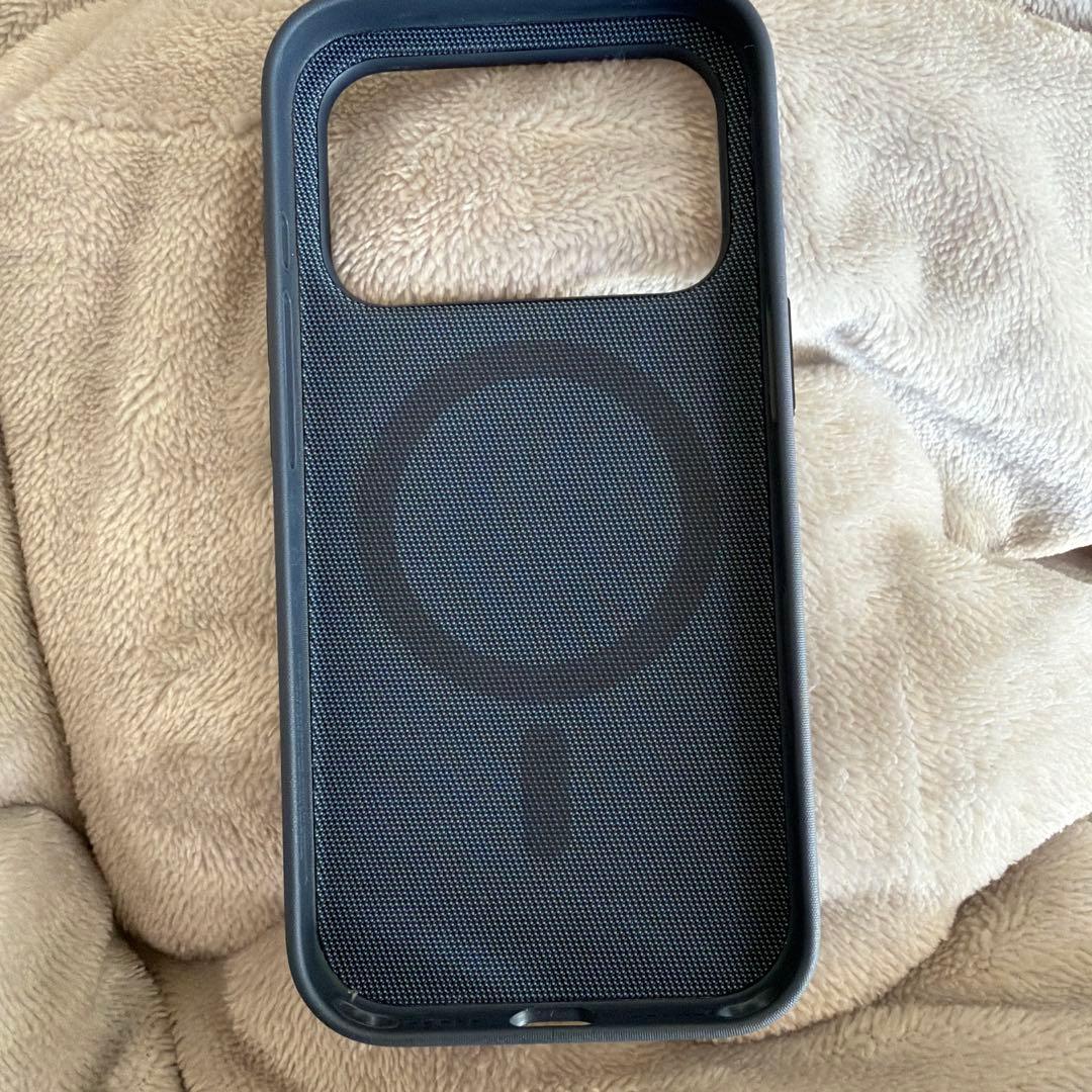 純正 iPhone 17pro テックウーブンケース ブルー