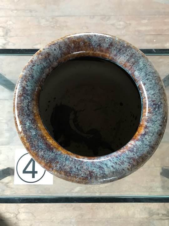 火鉢ワインクーラーメダカ古民家