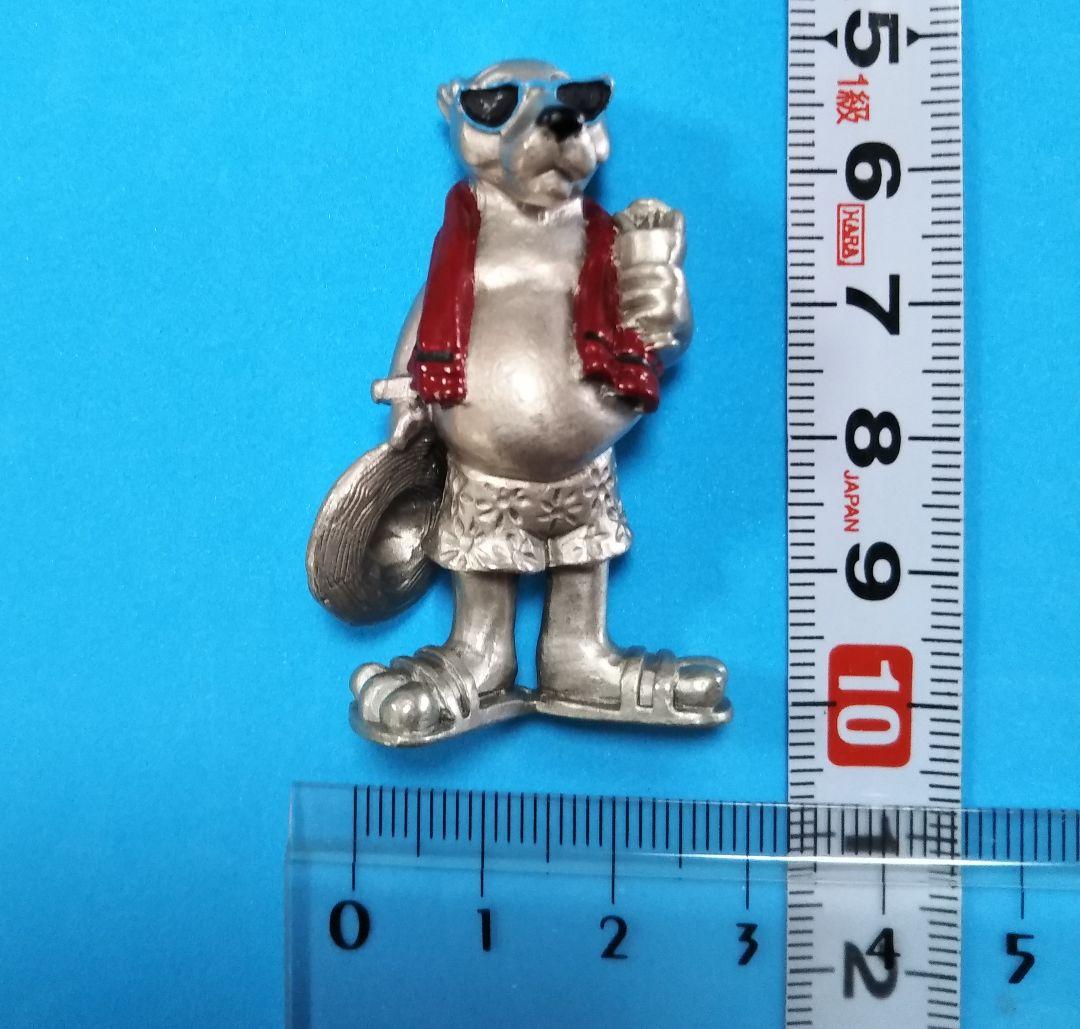 ○3053#0313　ロイヤルセランゴールド/熊ピューターミニフィギュア0326