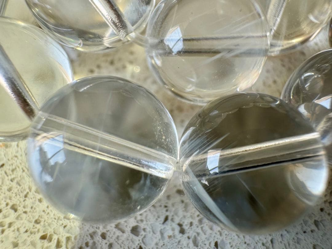 ブルーエンジェルラダー　11mm 内径17cm透明感抜群　唯一無二