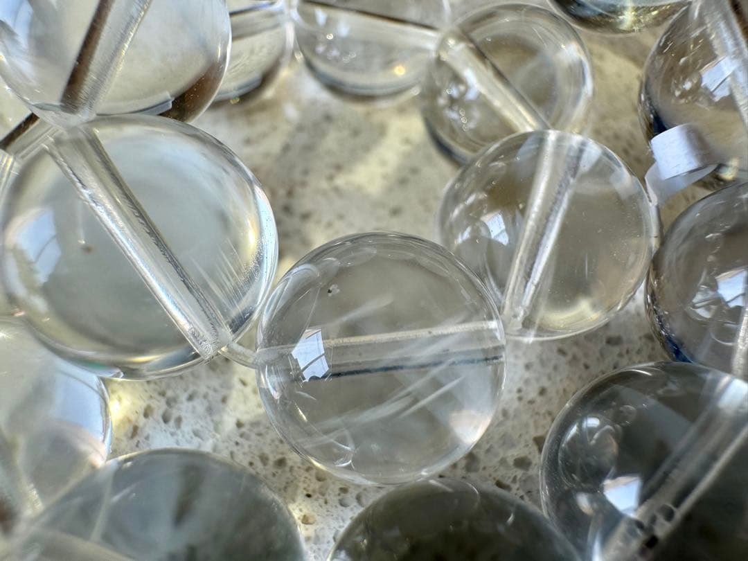 ブルーエンジェルラダー　11mm 内径17cm透明感抜群　唯一無二