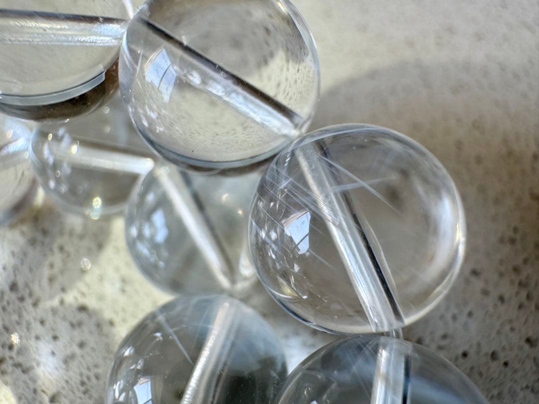 ブルーエンジェルラダー　11mm 内径17cm透明感抜群　唯一無二