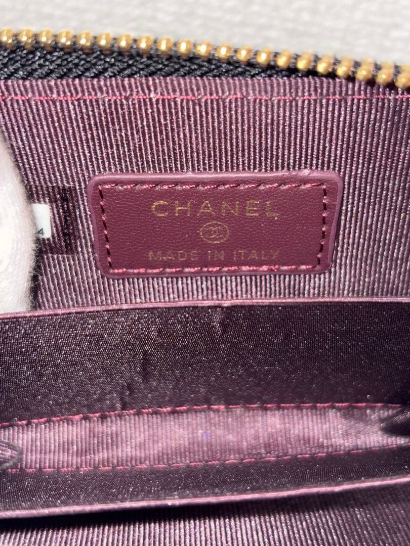 ユ*リ様 CHANEL ブラック財布　ケース　ノベルティ