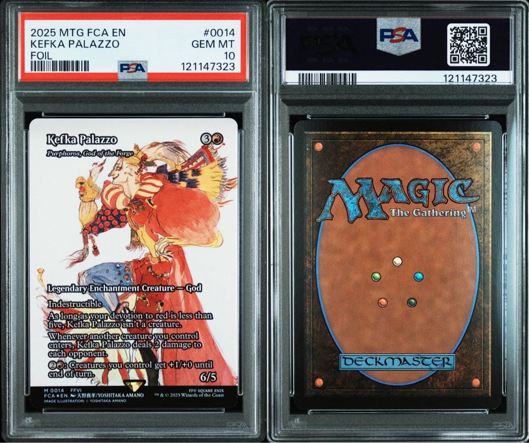 PSA10 MTG ケフカKefka Palazzo 2025 Foil