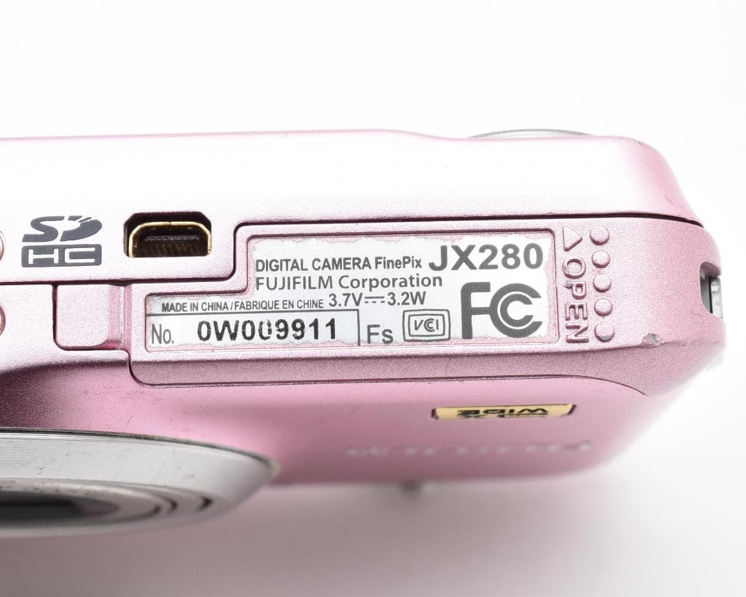 【完動品】FUJIFILM FINEPIX JX280 ピンク #O15