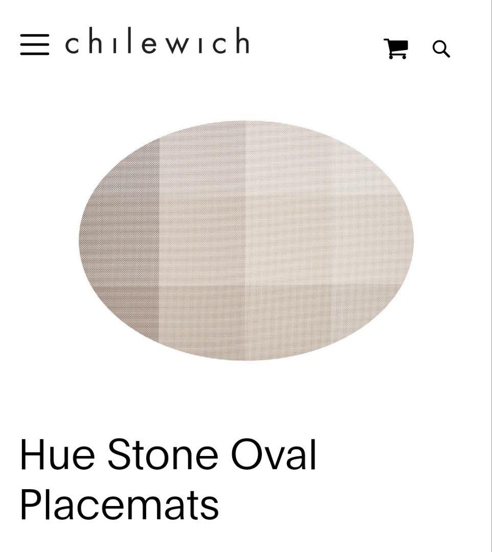 6枚セット　新品未使用　chilewich ランチョンマット 6a