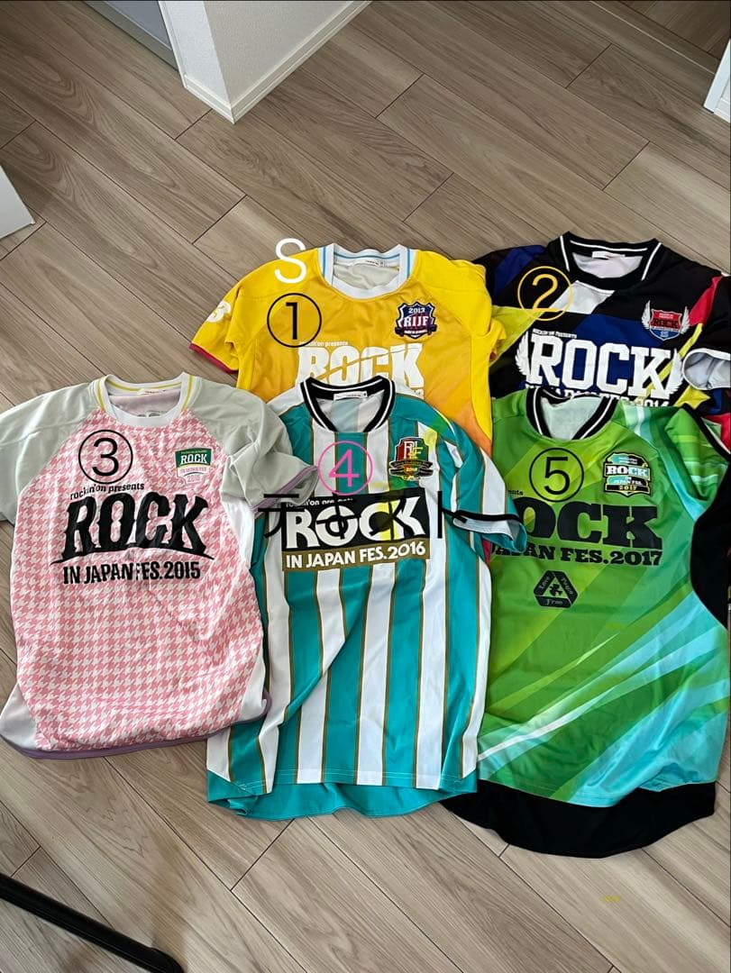【バラ売り、セットも可】ROCK IN JAPAN フェス