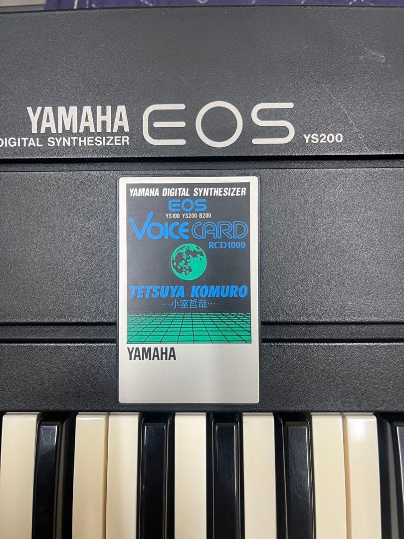 ⭐️希少⭐️【YAMAHA EOS YS200 ➕小室哲哉VoiceCARD】