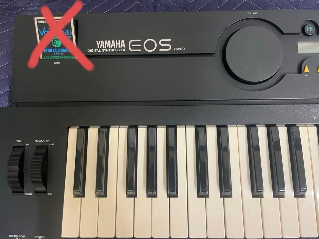 ⭐️希少⭐️【YAMAHA EOS YS200 ➕小室哲哉VoiceCARD】