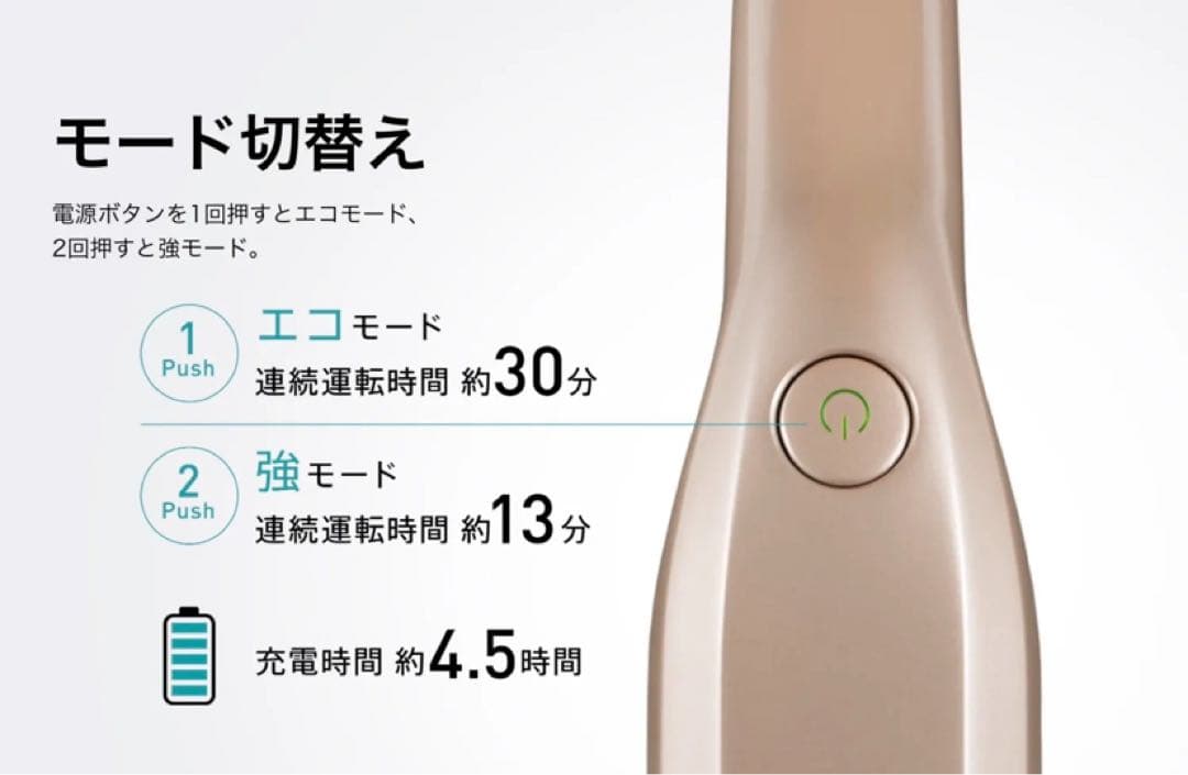 CCP コードレス スティッククリーナー 掃除機 CM-DC94-GD