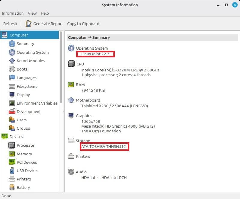 ThinkPad X230　i5／8Gメモリ／256G+128Gデュアルブート