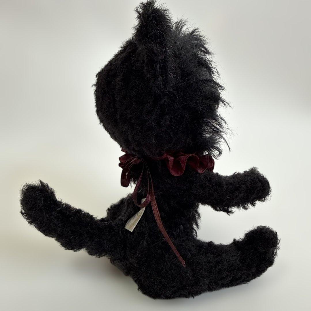 創作人形 福寿 ドール ハチワレ猫 cuddle a fluffy 黒