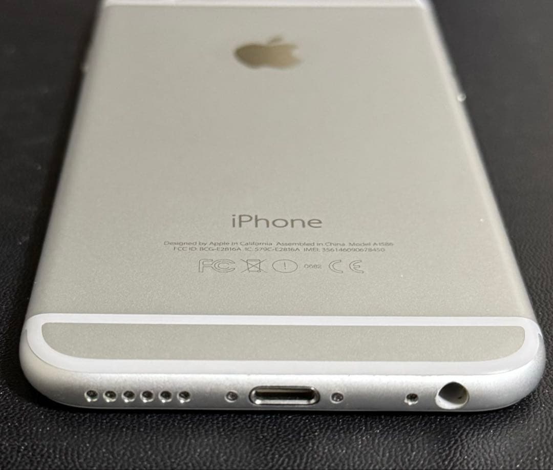 iPhone6 16GB バッテリー最大容量100% 充電器つき