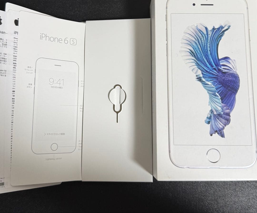 iPhone6 16GB バッテリー最大容量100% 充電器つき