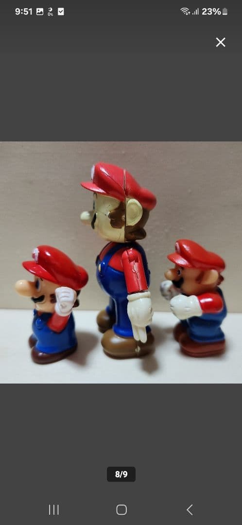希少当時物　スーパーマリオ　Nintendo　ナガサキヤ　プラモデル　フィギュア