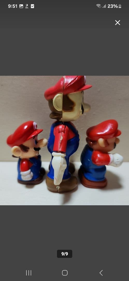 希少当時物　スーパーマリオ　Nintendo　ナガサキヤ　プラモデル　フィギュア