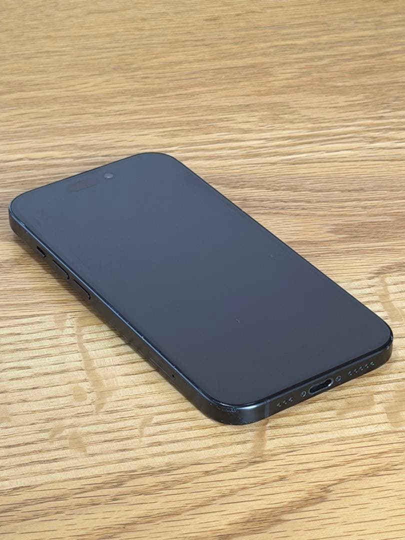 iPhone15 256GB ブラック SIMフリー バッテリー86% 中古