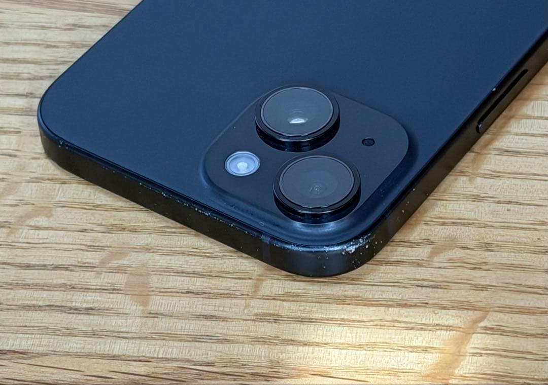 iPhone15 256GB ブラック SIMフリー バッテリー86% 中古