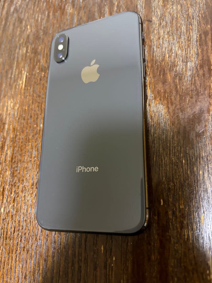 iPhone X 256GB スペースグレー　SIMフリー　バッテリー96%