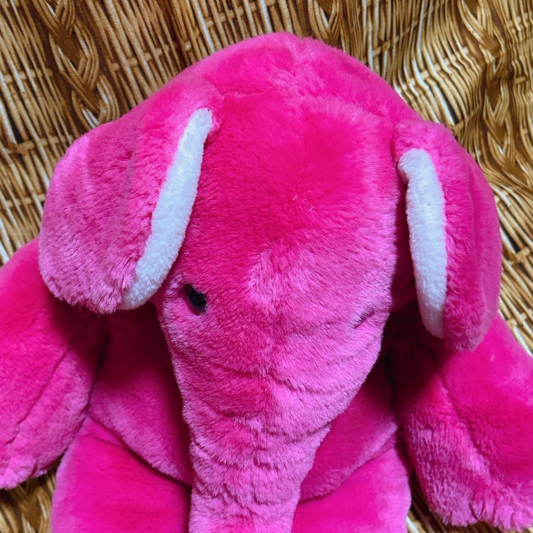プレイトーキン ピンク ゾウ パペット ぬいぐるみ cocco愛用 桃トイザらス