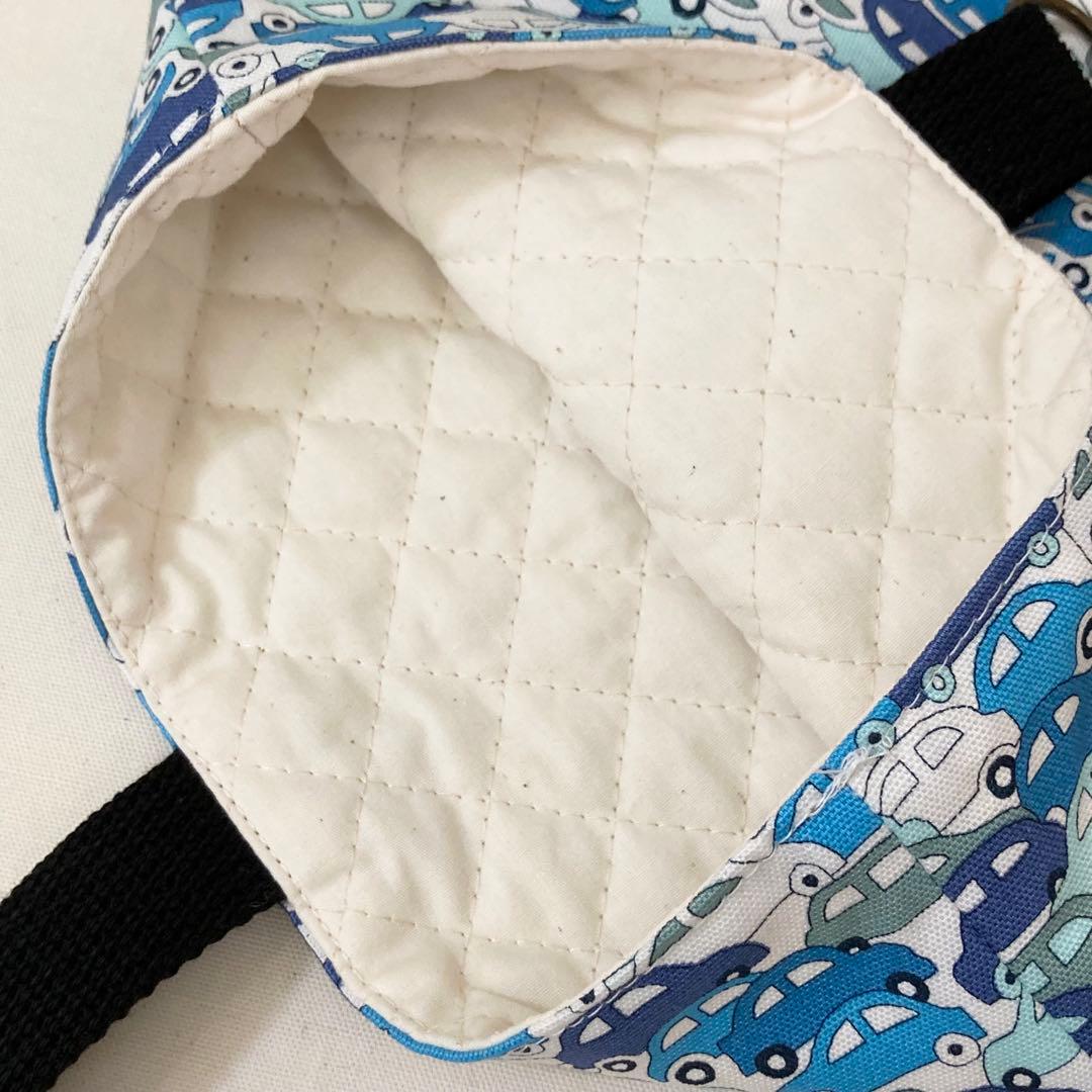 《LIBERTY生地使用》通園通学グッズ　5点セット(カーズ　車)