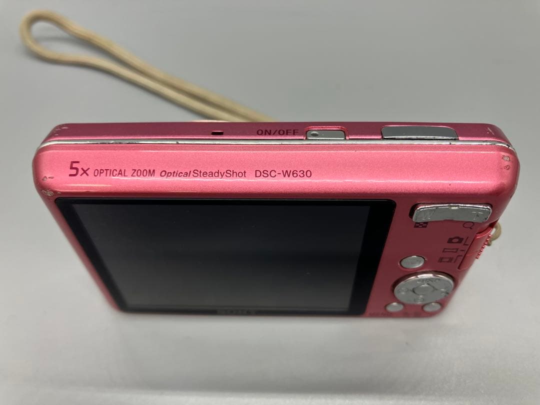 SONY DSC-W630 デジカメ サイバーショット ピンク ジャンク