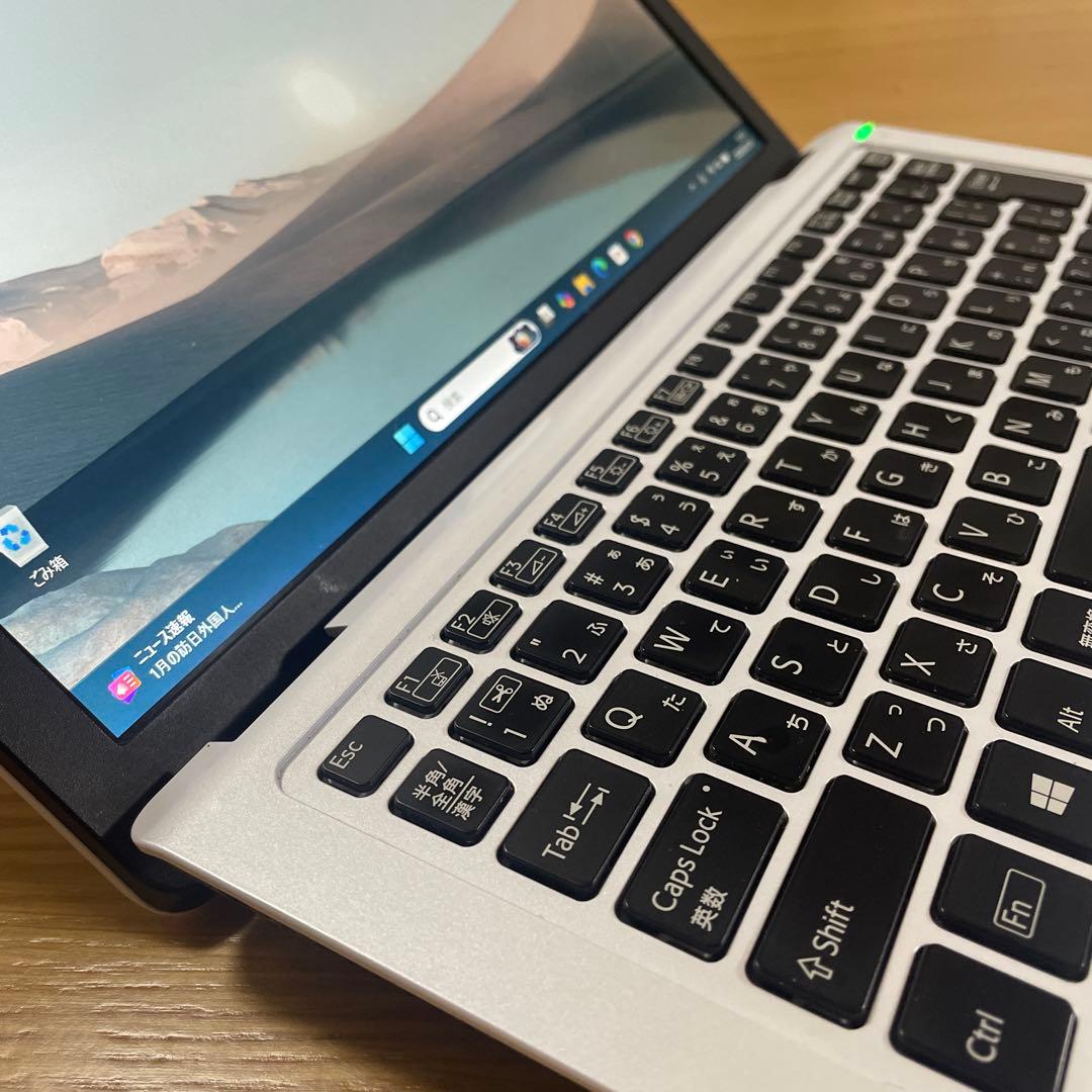 美品！【希少白】VAIO S11 i5 Office2021 充電稼働可