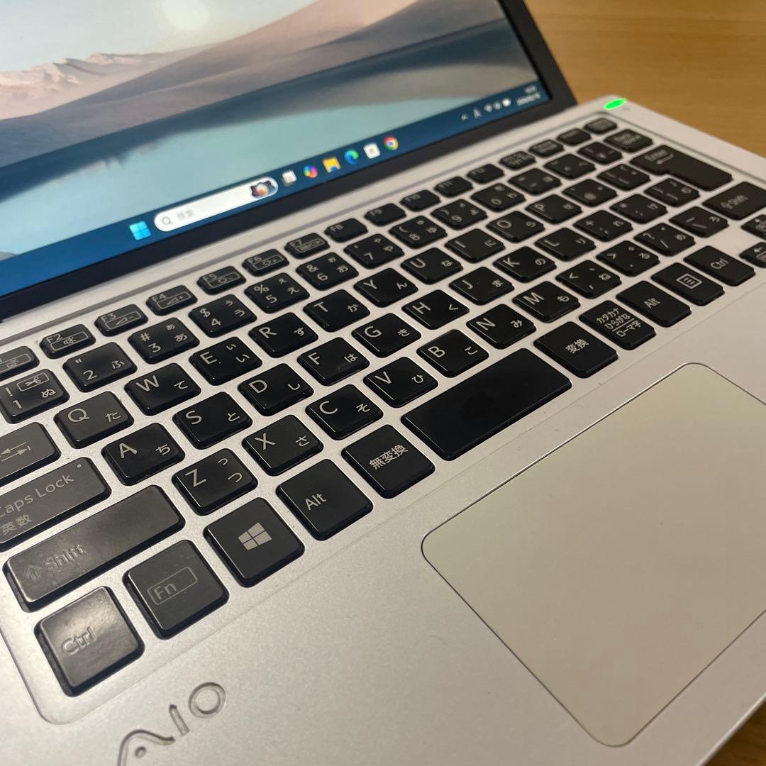 美品！【希少白】VAIO S11 i5 Office2021 充電稼働可