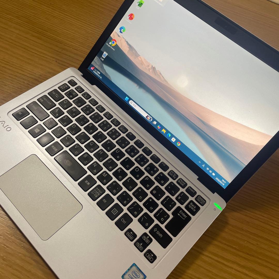 美品！【希少白】VAIO S11 i5 Office2021 充電稼働可