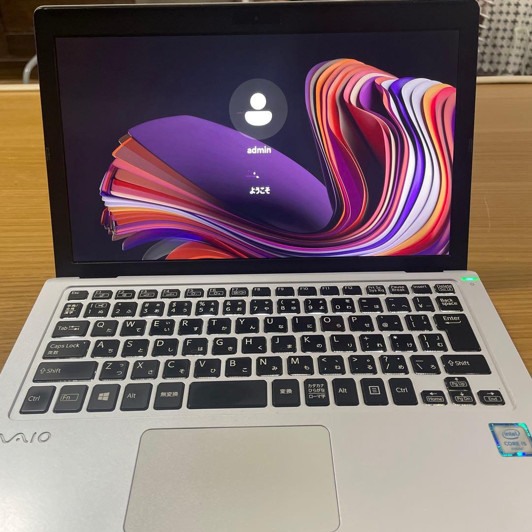 美品！【希少白】VAIO S11 i5 Office2021 充電稼働可