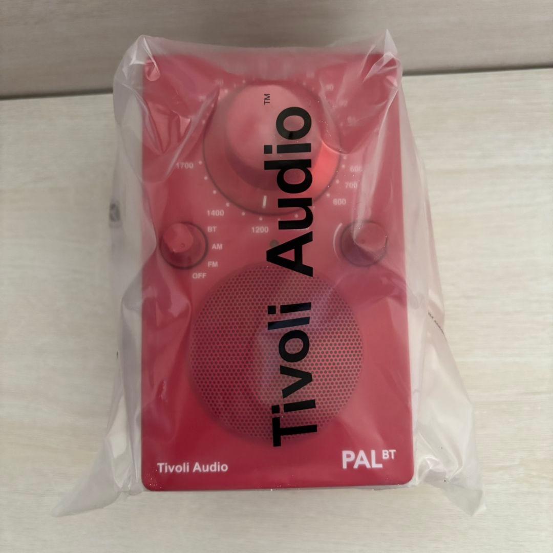 Tivoli Audio PAL BT レッド スピーカー ラジオ