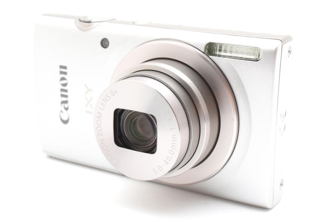 超美品 キヤノン IXY200 コンパクトデジタルカメラ シルバー Canon