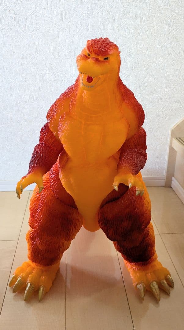 限定版 超大級 バーニング ゴジラ ファイナルプレミアム ソフビ