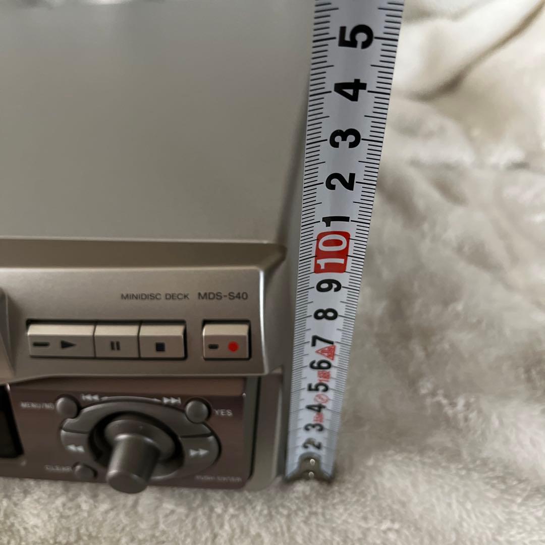 SONY ソニー　MDS-S40 　MDデッキ 本体のみ　ジャンク品