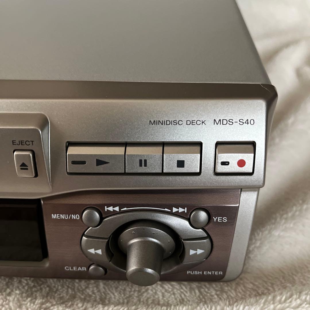 SONY ソニー　MDS-S40 　MDデッキ 本体のみ　ジャンク品