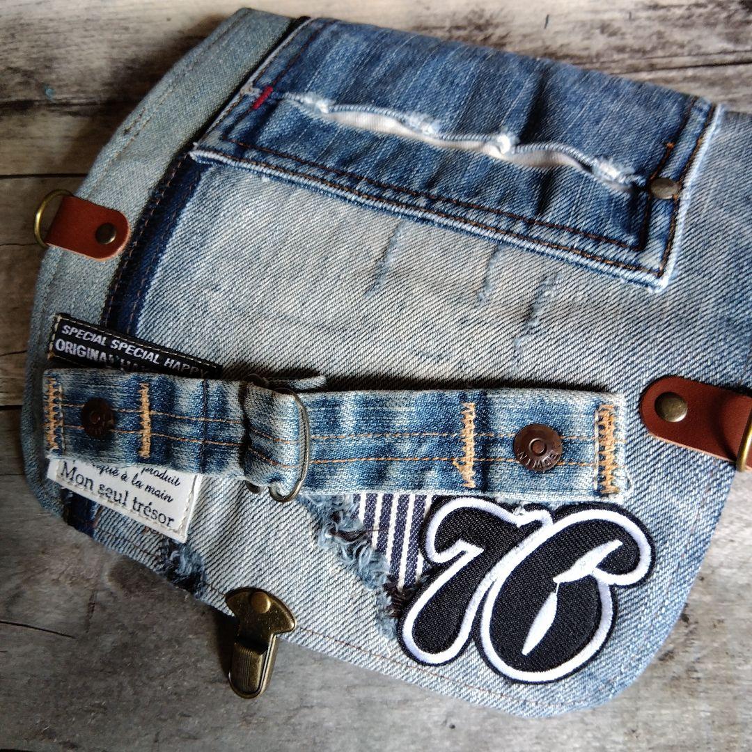 デニムリメイク長財布